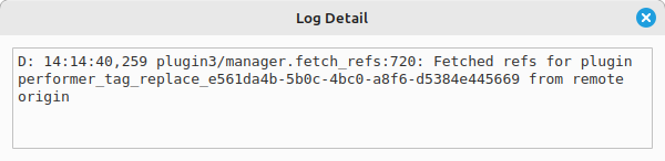Log Entry Details
